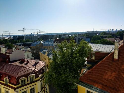 Cozy oldtown studio with magnific city view