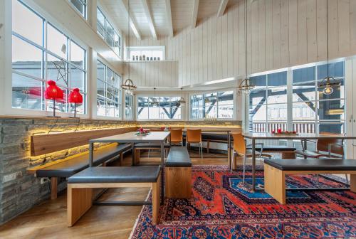餐飲選擇, Quality Hosts Arlberg - Hotel Bergheim in 聖 安東 艾爾博格
