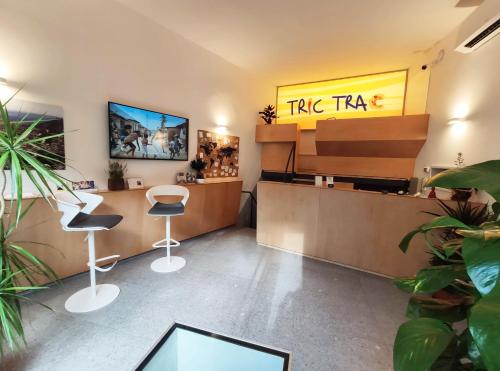 Lobby, Tric Trac Hostel in Naples