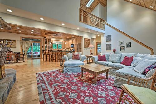 Upscale Family Retreat w/ Fire Pit, Walk to Beach! in Union Pier (MI)