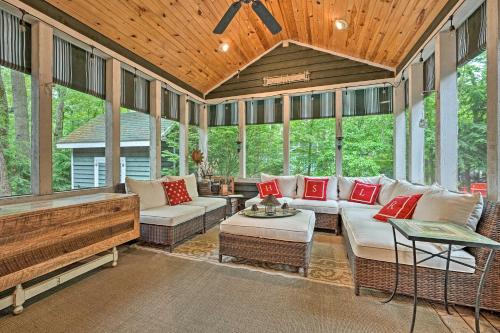 Upscale Family Retreat w/ Fire Pit, Walk to Beach! in Union Pier (MI)