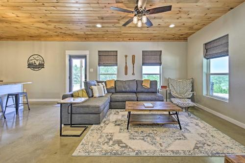 Modern Cabin with Stunning Views about 1 Mi to Lake! - image 2