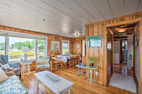 Waterfront Cape Cod Cottage with Beach and Deck!