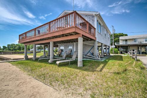 Waterfront Cape Cod Cottage with Beach and Deck!