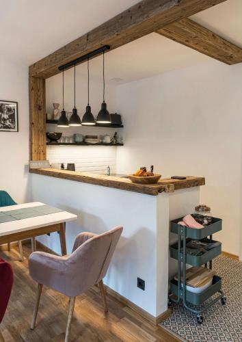 廚房, Ferienwohnung Seeblick Grundlsee - Your Austrian Home in 格倫德爾湖