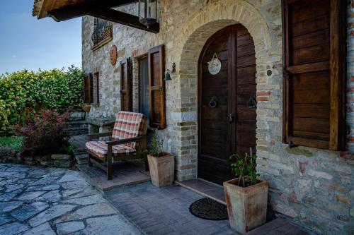 Entrance, Villa Rustica Le Piagge in Sassoferrato