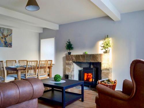 . The Coolins cottage with wood burner