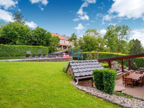 Holiday home near Hamoir with private heated pool