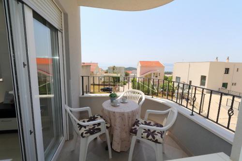 Balkon/Terrasse, Apartments Pivac in Makarska