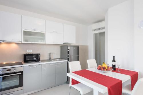 virtuve, Apartments Poseidon in Sreser