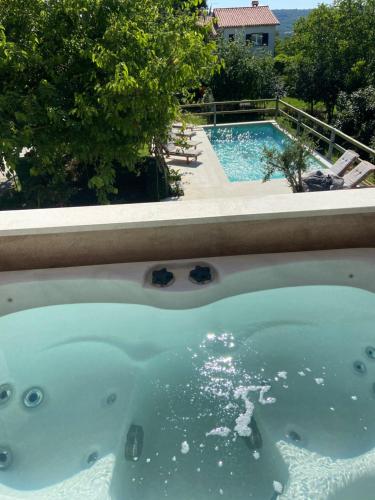 المنطقة المحيطة, Wellness House Oliva with heated salt water Pool, Sauna & Jakuzzi in Martinski