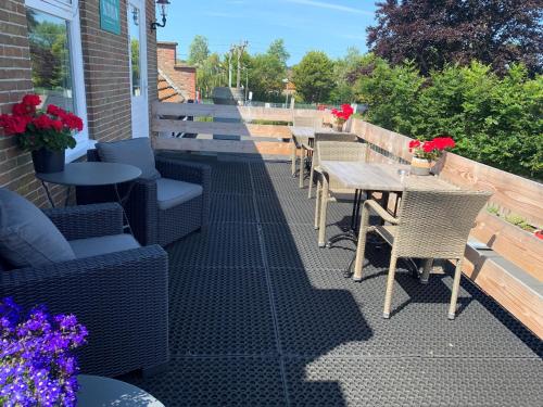 A szálláshely kívülről, Slapen bij de Buurvrouw in Lisse