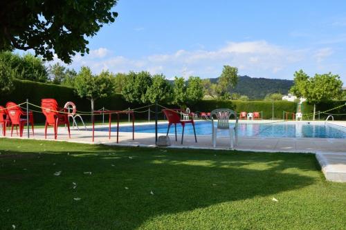 Peldbaseins, Casa Carbonero in Lascuarre