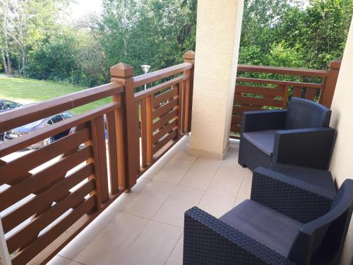 Балкон/тераса, Apartmán v Starej Lesnej s balkónom (Apartman v Starej Lesnej s balkonom) in Стара Лесна