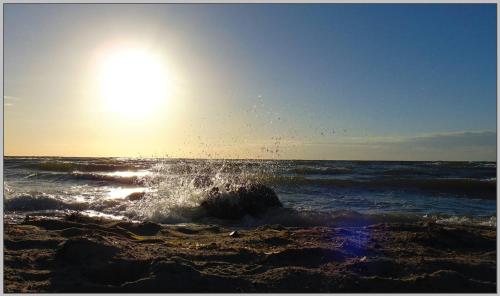 WOMO Campmix direkt am Strand