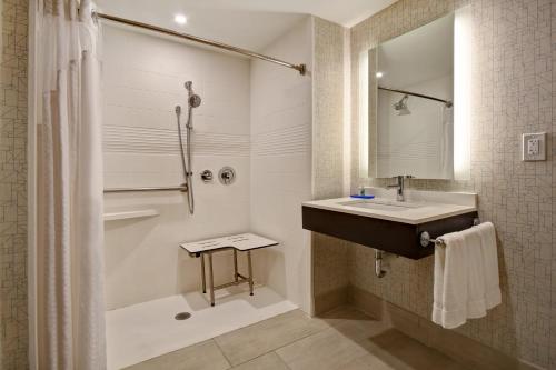 Standard King Room with Mobility Accessible Roll-In Shower
