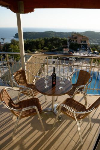 Balcony/terrace, Eleni Studios Parga in Parga