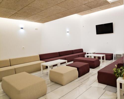 公共休息室/电视室, Broz Hostel in 格拉纳达