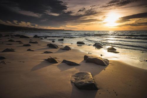 沙灘, Auchnabreac Cottage in 卡羅代爾