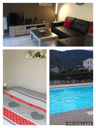 L Édelweiss et sa piscine - Apartment - Albertville