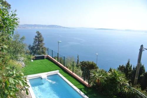 Villa Eucalyptus Private Pool And Sea View gîte à louer Théoule-Supérieur
