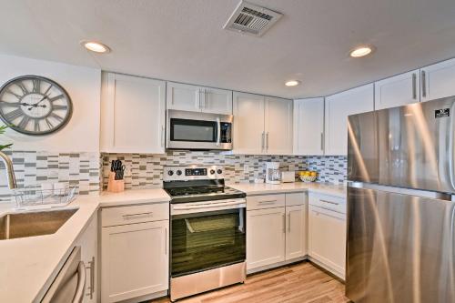 Bright Beach Condo with Ocean View and Balcony! - main image