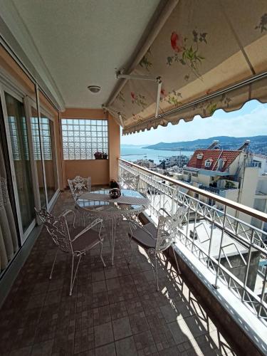 . Golden mirror in Kavala