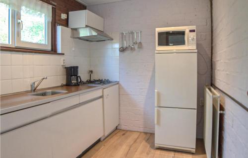 kuhinja, Beautiful home in Oostmahorn with 3 Bedrooms and WiFi in Dongeradeel