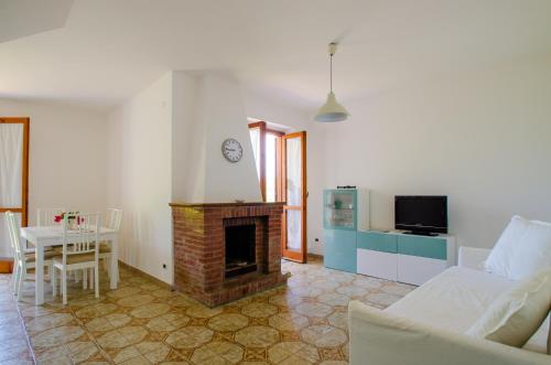 Спільний лаунж/ТБ зона, Villa al mare a Santa Maria di Castellabate in Монтекоріце