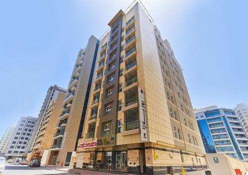 Exterior view, Rose Plaza Hotel Al Barsha near Gold Class