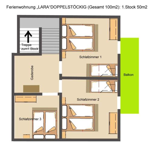 Three-Bedroom Apartment