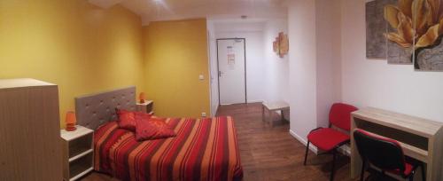 1 double bed
