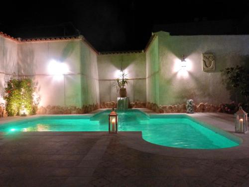Peldbaseins, Hotel Rural Sisapo in Almodóvar del Campo