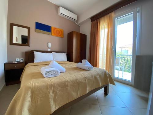 1 double bed