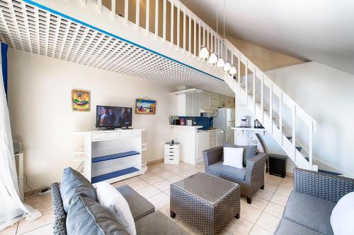 Appartement Croisiere bleue a 20 m de la plage de Boucan canot pour 4 personnes