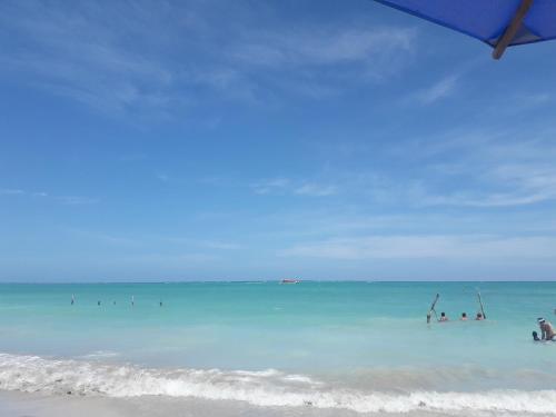 Beach, Hostel Central in Maragogi