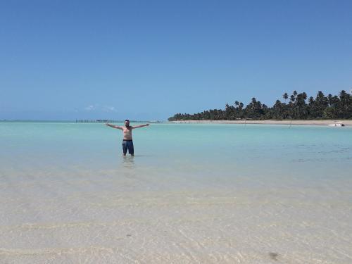 Beach, Hostel Central in Maragogi