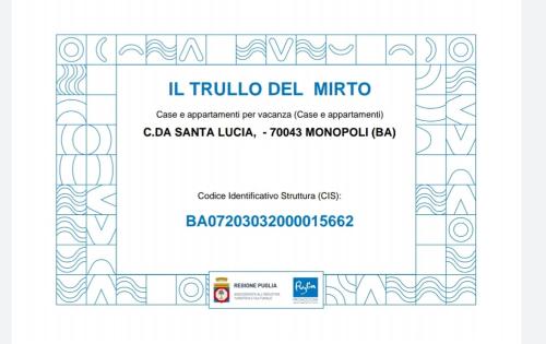 Il trullo del Mirto