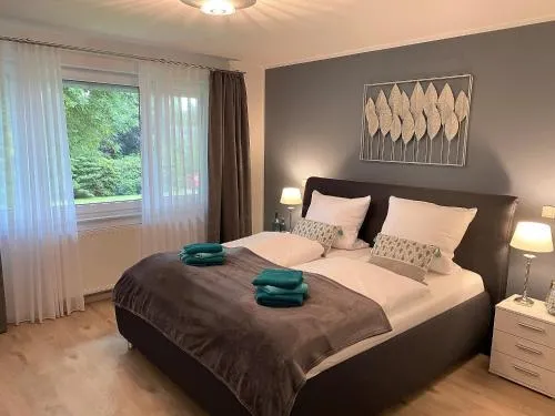 Luxus-FeWo Eagle direkt am Golfplatz mit Garage und Terrasse in Wiesmoor, Deutschland