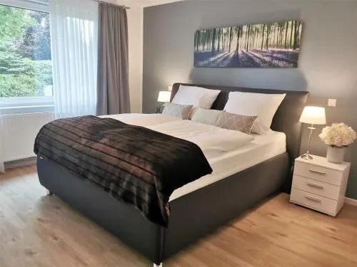 Luxus FeWo Albatros direkt am Golfplatz mit Garage und Terrasse in Wiesmoor, Deutschland