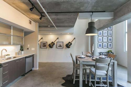 Luxe + Modern Johnny Cash Inspired Executive Condo, Nashville