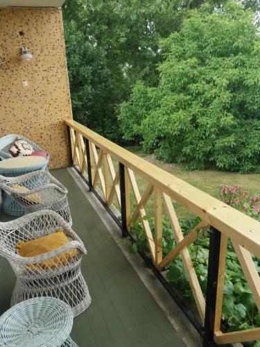 Balcony/terrace, Majestic Apartmanhaz Badacsony in Badacsonytomaj