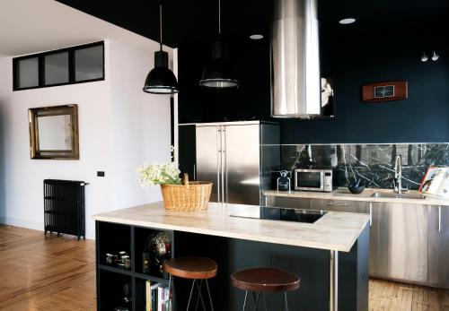 keuken, Gran loft en los pinares de Covaleda, Soria in Covaleda