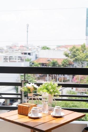 Balcony/terrace, Nhu Huynh Hotel in District 6