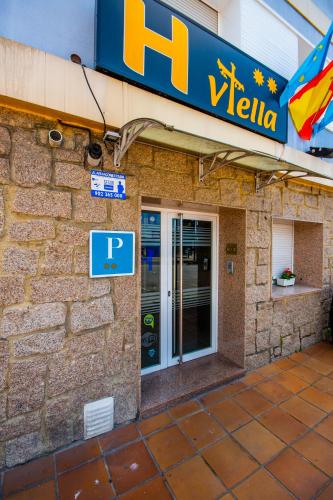 Indgang, Pension Viella Asturias in Pola de Siero