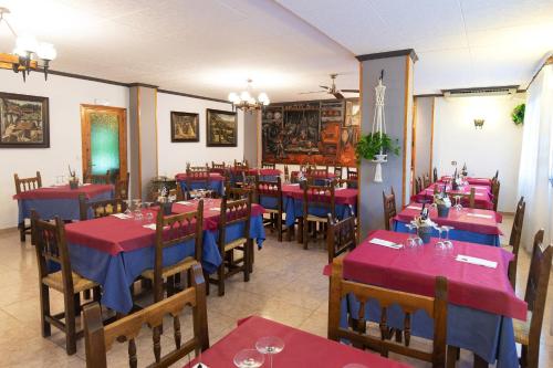 Restaurant, Hotel Cinca in Escalona