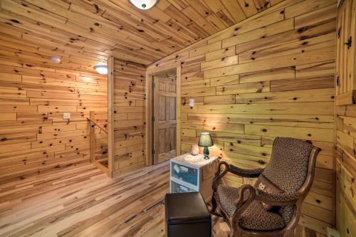 Secluded A-Frame Cabin with Fire Pit - Walk to Lake!
