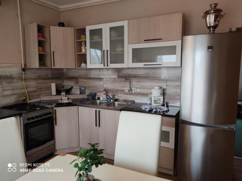 ห้องครัว, Fox Apartmanok in เฮวิส