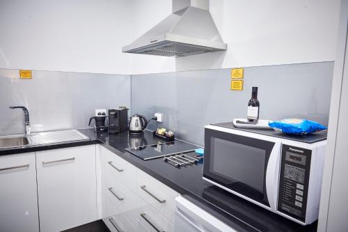 virtuve, Junction Motel in Maryborough (VIC)