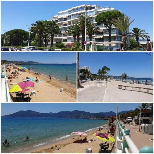 Garden and beach sea view apartment Cannes photo 2